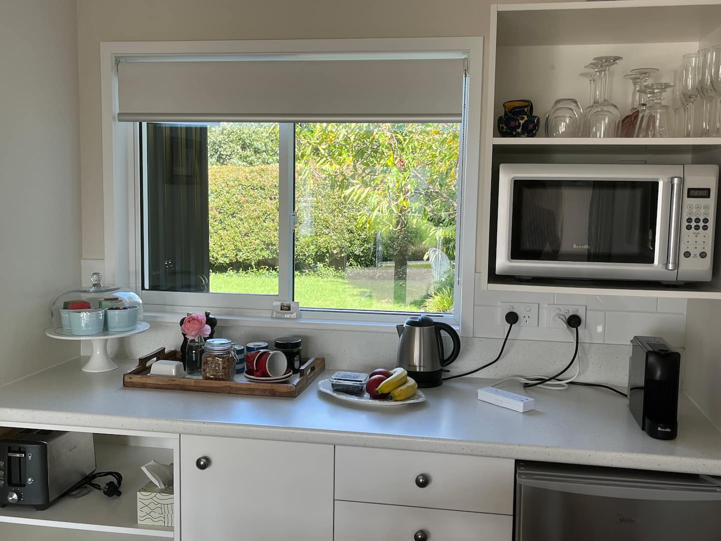 Tea and coffee station